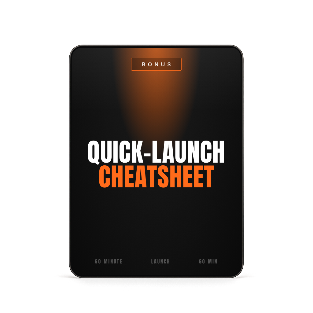 Quick-Launch Cheatsheet PDF