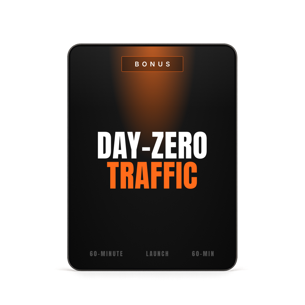 Day-Zero Traffic Playbook